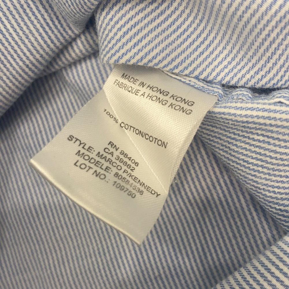 Theory button up - Picture 4 of 8